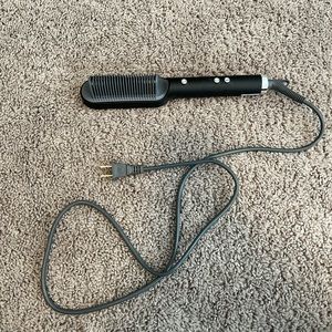 BrushX Negative Ion Hair Straightening Comb And Volumizer